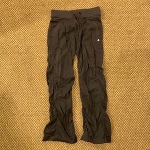 Lulu Lemon Dark Gray Dance Pants Size 6
